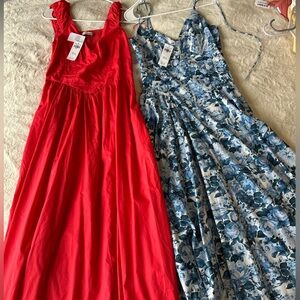 NWT Abercrombie Midi Dress Bundle Size Small